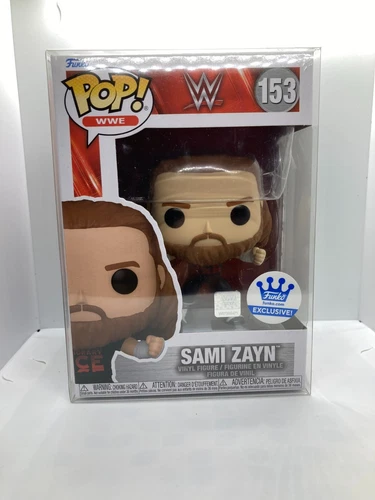 Funko Pop! Vinyl: WWE - Sami Zayn - Funko (Exclusive) #153 with protector