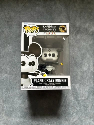 Funko Pop! Walt Disney Archives: Plane Crazy Minnie #1108 (Boxed)