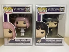 Funko Pop Wednesday Addams & Enid Sinclair #1577&1578 plus protector