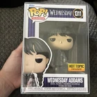 Funko POP Wednesday  Wednesday Addams (Hot Topic) #1311 W Protector Horror
