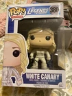 Funko Pop White Canary #380 DC Comics Legends of Tomorrow Vinyl Figure