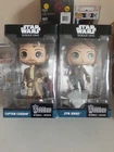 FUNKO POP ! WOBBLERS / STAR WARS ROGUE ONE / BOBBLEHEADS ( JYN ERSO & CAPT....