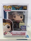 Funko Pop! Wonder Woman #298 (W/Hollywood Bag) Funko Exclusive w/ Protector