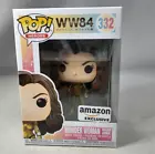 Funko Pop! WW84 Wonder Woman #332 Golden Armor (Metallic) Amazon Exclusive NIB