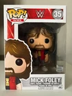 Funko Pop! WWE #35 Mick Foley (Vaulted) with Protector