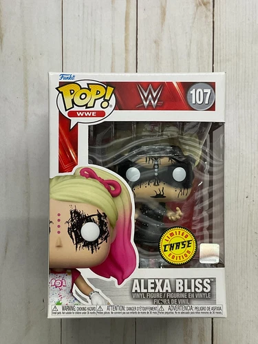 Funko Pop! WWE Alexa Bliss #107 Limited Edition CHASE! Black Dress G03