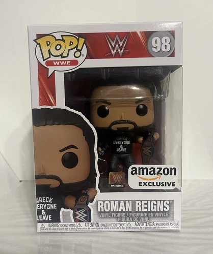 Funko Pop! WWE Roman Reigns #98 EXCLUSIVE W/ Protector