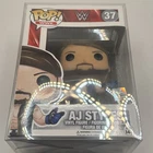 Funko Pop! WWE Wrestling AJ Styles #37 Vinyl Figure Rare Vaulted W/ Protector