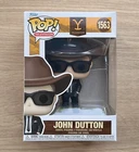 Funko Pop Yellowstone John Dutton #1563 + Free Protector
