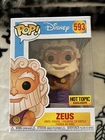 Funko POP! Zeus Hercules Hot Topic Exclusive Disney 4" Vinyl Figure #593 NEW