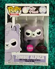 Funko Pop! Zombie Alpaca Purple Flocked Special Edition