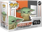 Funko Pop!#477 Star Wars: Grogu Using the Force Bobble-Head Figure (Amazon Excl)