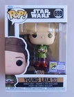 Funko Popa Star Wars Young Leia With Lola #659 SDCC 2023 LE Official Sticker