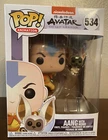 Funko Pop!Animation: Aang With Momo Avatar the Last Airbender 534 Ships In PP