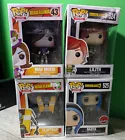 Funko Pops Borderlands + 3  Claptrap Maya Lilith Mad Moxxi 44 43 524 525