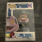 Funko Pops! Disney Mr. Toad with Spinning Eyes #814 + Pop Protector 65th Anni.