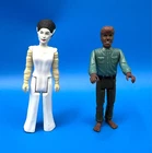 Funko ReAction Super7 Universal Monsters Wolf Man Bride of Frankenstein Figures