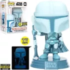 Funko Star Wars: The Mandalorian Hologram GITD Pop! Vinyl Figure EE Exclusive