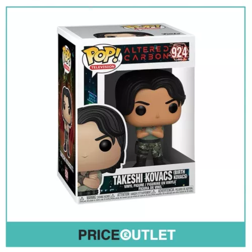 Funko - Takeshi Kovacs Birth Kovacs #924 Altered Carbon - BRAND NEW IN A POP PRO
