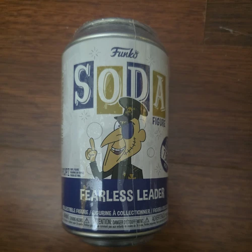 Funko Vinyl Soda: Rocky & Bullwinkle - Fearless Leader in Original Can with Pog