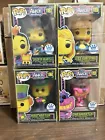 FunkoPop Alice In Wonderland BLACKLIGHT Mad Hatter Cheshire Cat Queen of Hearts