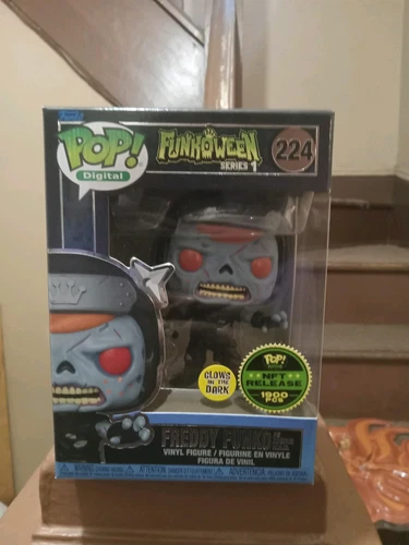 FunkoWeen Series 1 Freddy Funko As Ninja Zombie GITD #224 1900 Pcs New Funko Pop
