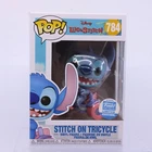 G1 Funko Pop Disney Shop Exclusive STITCH on Tricycle Vinyl Figure 784