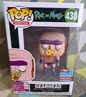 Gearhead Pop 438 - Rick and Morty Funko Pop! - 2018 Fall Convention Vaulted +P/P