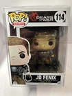 Gears Of War JD Fenix #114 Funko Pop In Mint Condition In Protector Vaulted