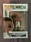 Giannis Antetokounmpo 32 Milwaukee Bucks Vaulted Rare Funko Pop NBA DAMAGED