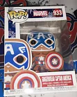 Gingerbread Captain America #933 - Marvel Holiday Pop! Vinyl Figure