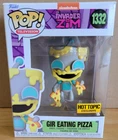 Gir Eating Pizza Invader Zim Nickelodeon Funko POP! Hot Topic Exclusive #1332