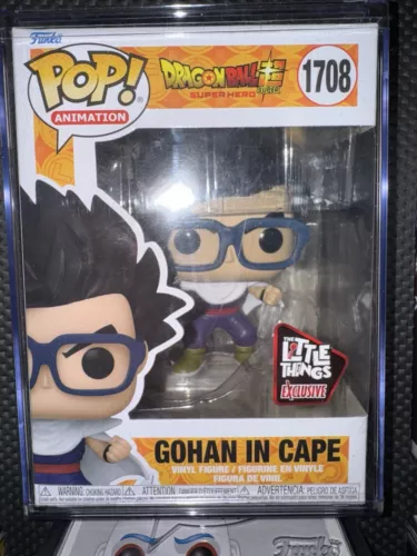 Gohan In Cape Funko Pop #1708 TLT Exclusive Middle East