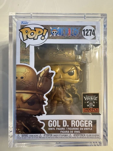 Gold Gol D Roger Funko Pop One Piece Funtastic Voyage 2024 3400 Pieces+ Armor!