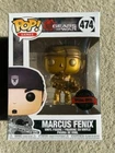 GOLD MARCUS FENIX SE 474 GEARS OF WAR Funko Pop Vinyl New in Mint Box +Protector