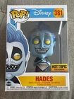 HADES - Funko POP! Disney HERCULES #381 Hot Topic Diamond Exclusive NIB