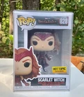 Hot Topic Exclusive Scarlet Witch Funko Pop Marvel WandaVision 828 Pop Protector