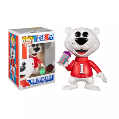 ICEE POLAR BEAR Ad Icons Scented Exclusive Funko POP! #72 NEW (A)