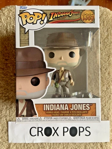 INDIANA JONES 1385 Funko Pop Vinyl New in Mint Box + PROTECTOR