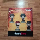 Indiana Jones Funko Pop Advertising Display Poster 24"×28"