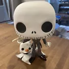 JACK SKELLINGTON WITH ZERO Funko Pop! Vinyl Jumbo 10" inch Disney #809