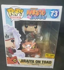 JIRAIYA ON TOAD Naruto Shippuden Funko Pop! Rides Hot Topic Exclusive #73 NIB