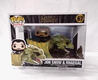 Jon Snow & Rhaegal NIB Funko Pop Rides 67 Game of Thrones