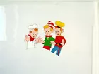 Kellogg's Rice Krispies original animation cel. Snap, Crackle and Pop