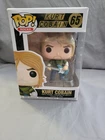 Kurt Cobain #65 Funko Pop 2017 Blue Guitar Green/Gray Striped Shirt Vaulted Rare