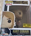 Kurt Cobain - Hot Topic (HT) (Exclusive) #66 WITH PROTECTOR Funko Pop! Vinyl: