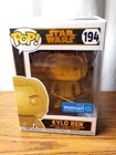 Kylo Ren: 194 Gold Star Wars Funko Pop Vinyl Walmart exclusive
