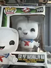 LARGE Funko pop vinyl movies Ghostbusters stay puft marshmallow man 109
