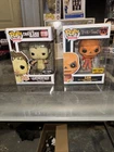 Leather face And Sam Hot Topic exclusives Funko Pop #1119 And #1121