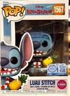 LUAU STITCH 1567 FLOCKED LIMITED Ed. Funko Pop Disney LILO & STITCH w/Protector
